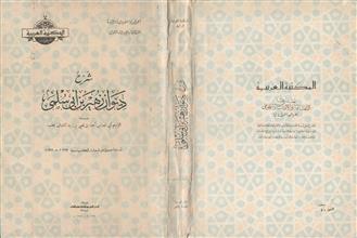 شرح ديوان زهير بن أبي سلمى